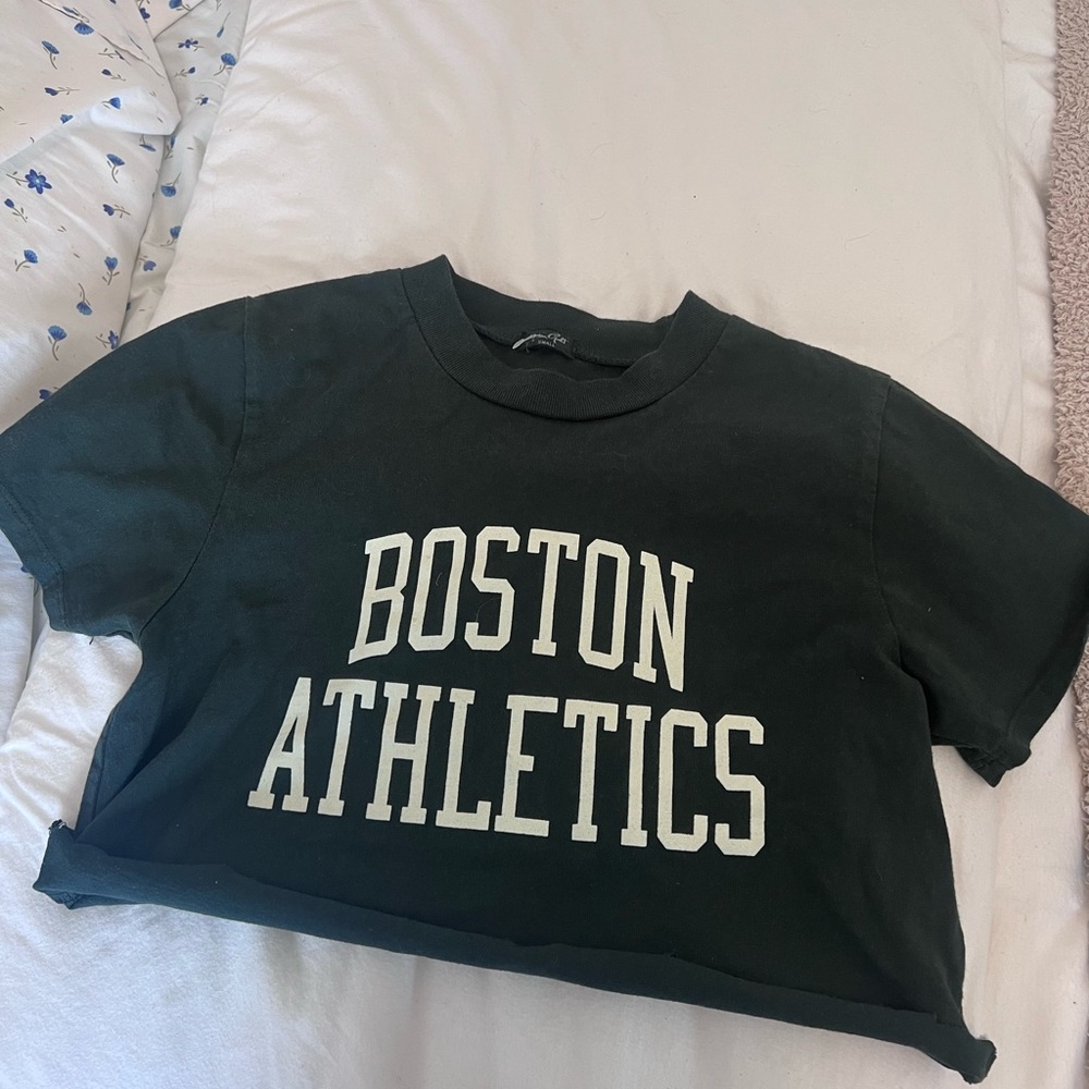 brandy melville boston athletics tee